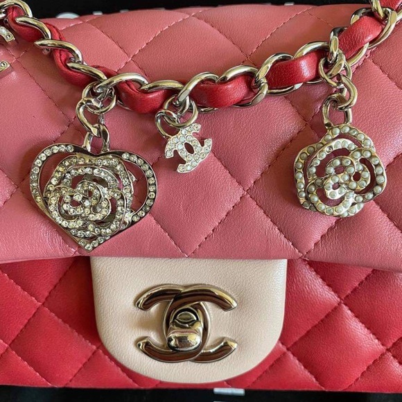 Chanel Classic Mini Flap Multicolor Valentine 2014 - Picture 15 of 16